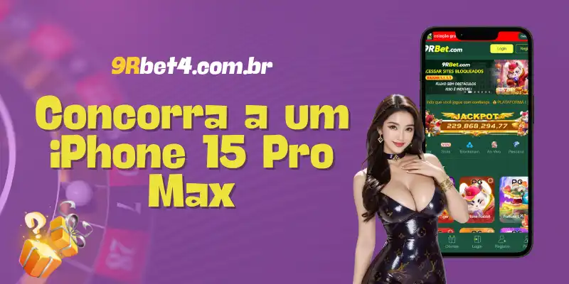 Sorteio Semanal iPhone 9RBet